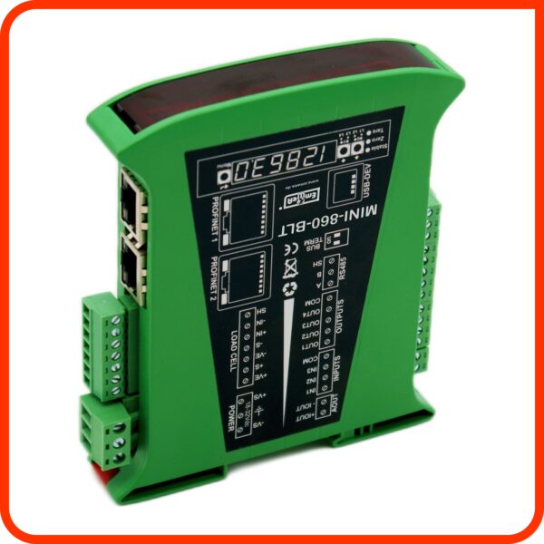 MINI-860-BLT integrator for dynamic weighing and dosing systems